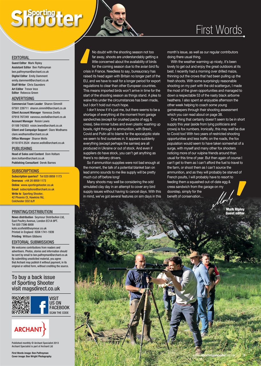 Sporting Gun Preview Pages