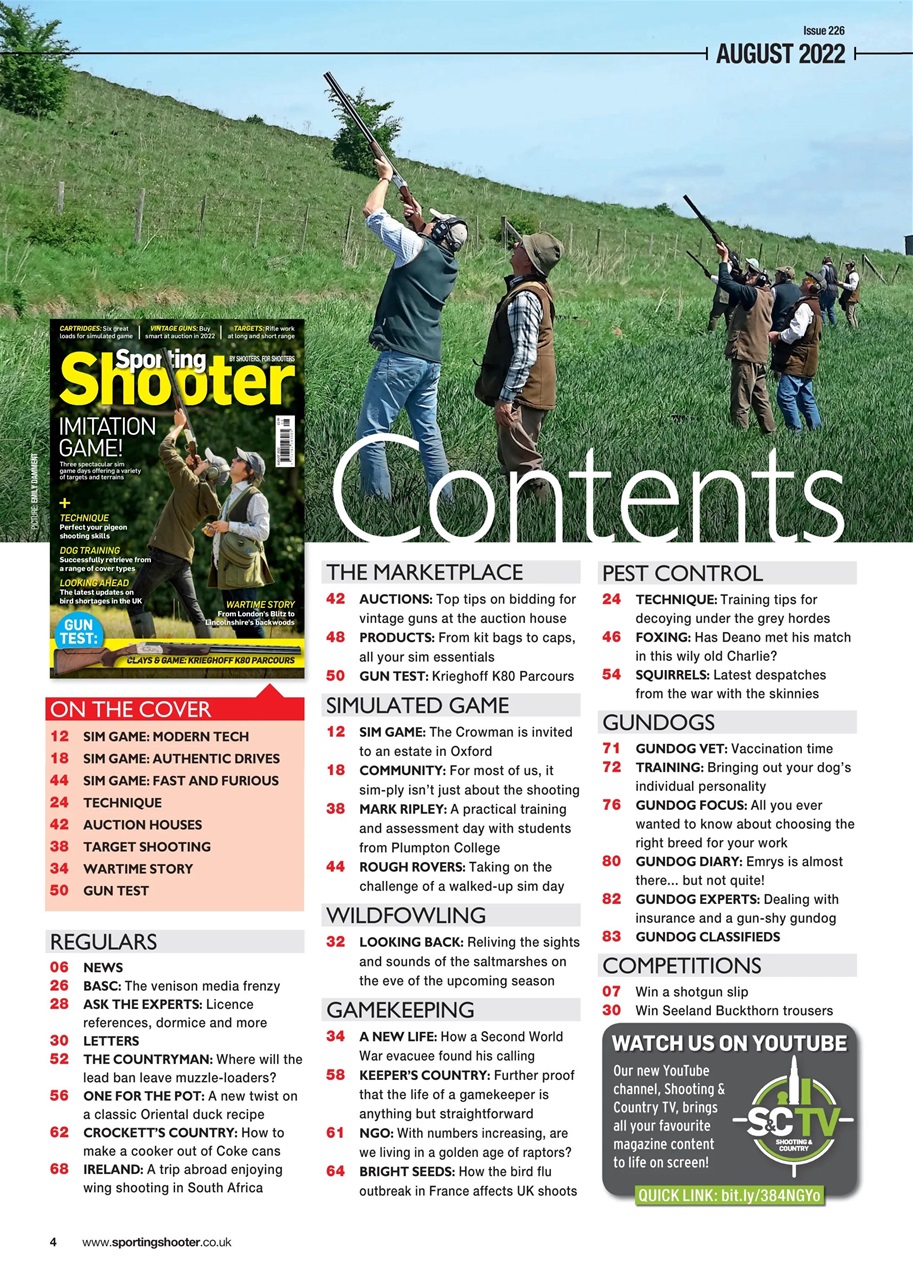 Sporting Gun Preview Pages
