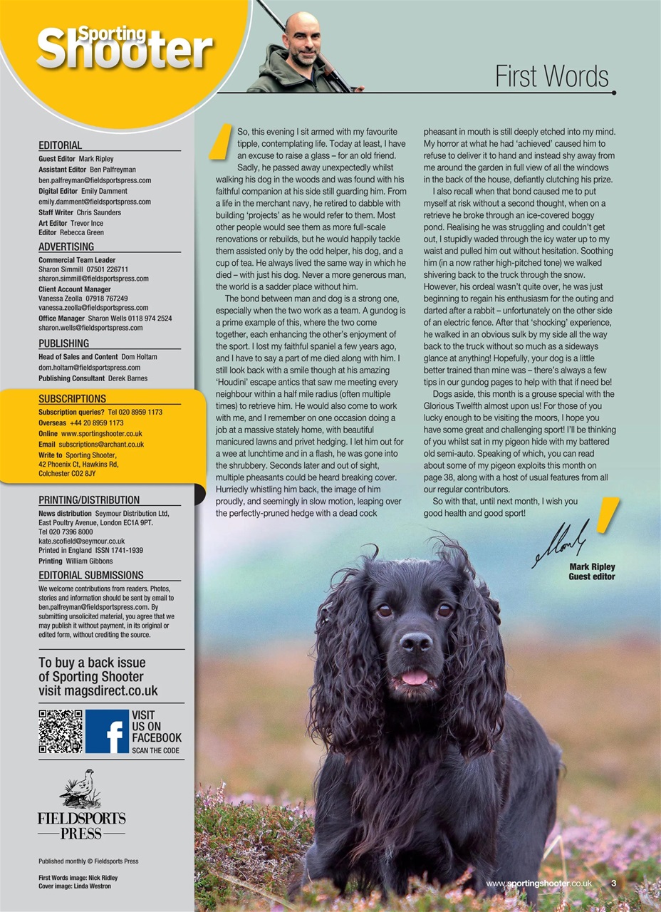 Sporting Gun Preview Pages