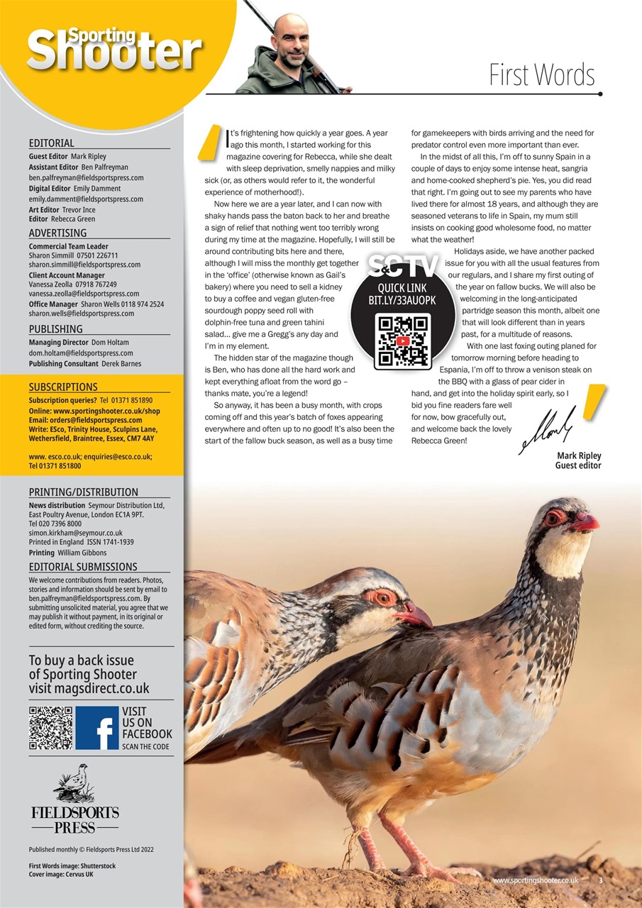 Sporting Gun Preview Pages