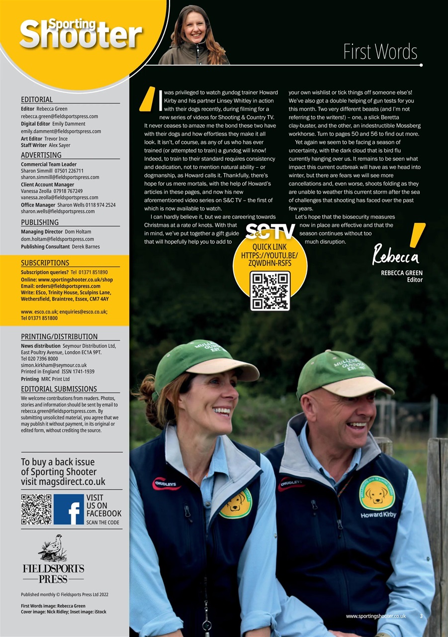 Sporting Gun Preview Pages