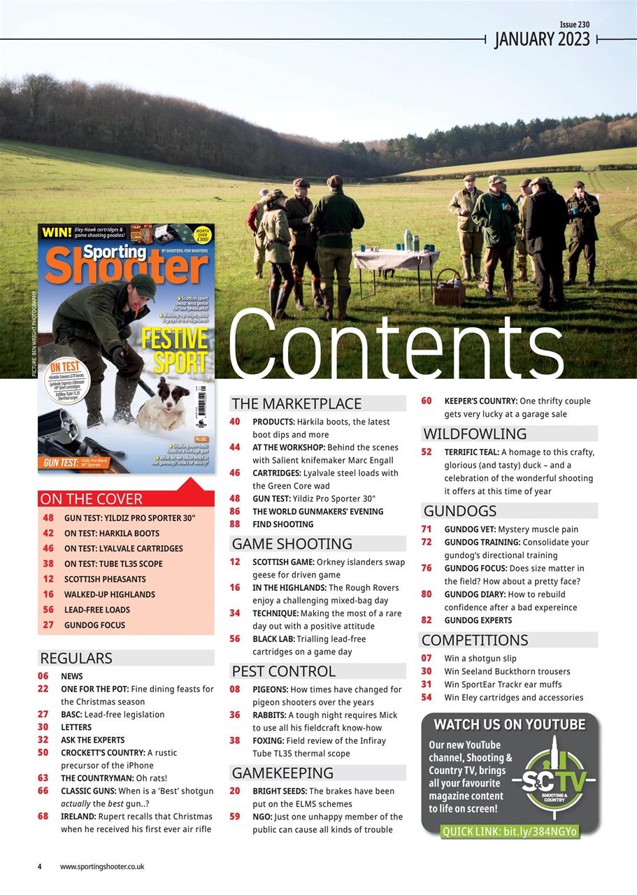 Sporting Gun Preview Pages