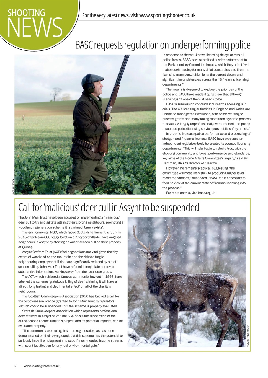 Sporting Gun Preview Pages