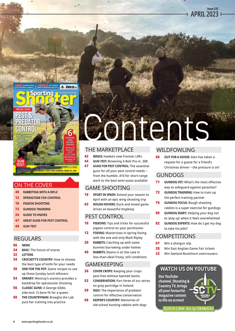 Sporting Gun Preview Pages