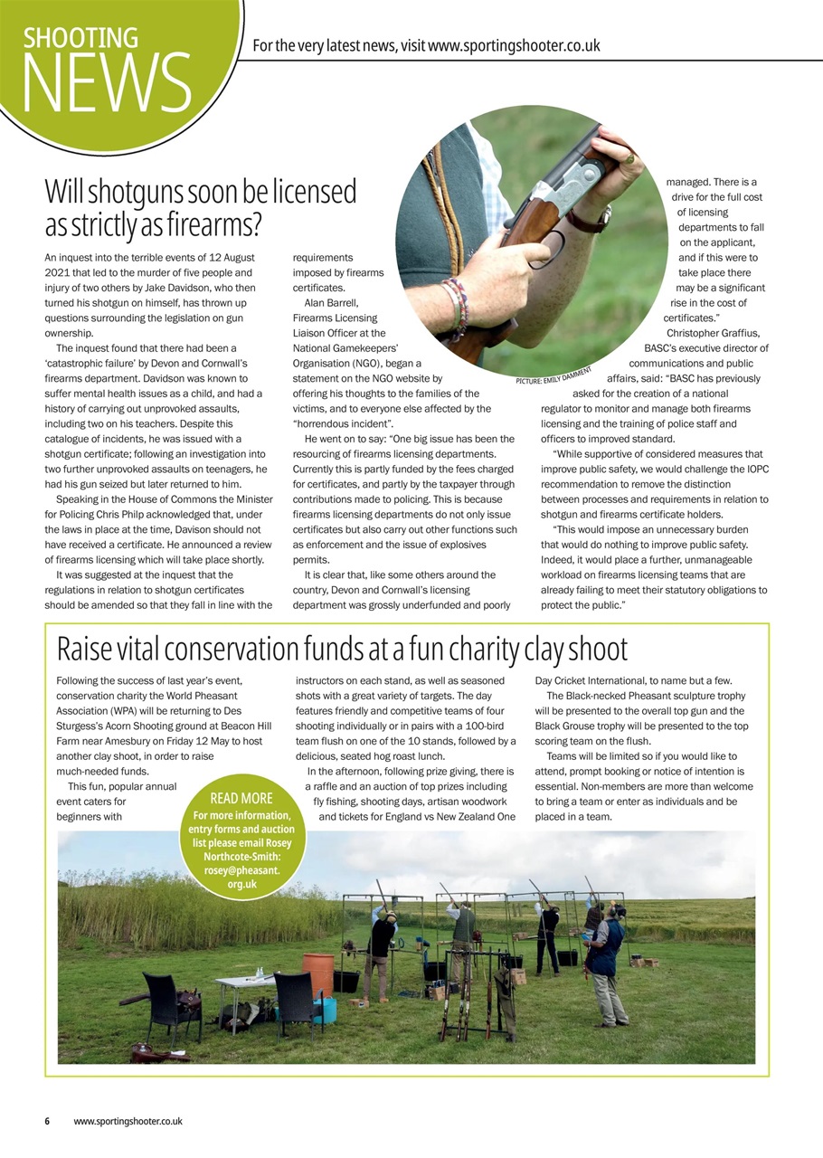 Sporting Gun Preview Pages