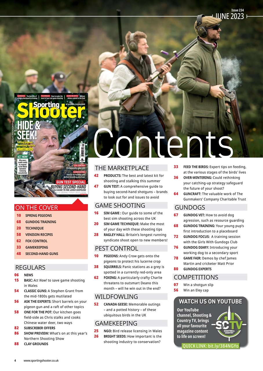 Sporting Gun Preview Pages