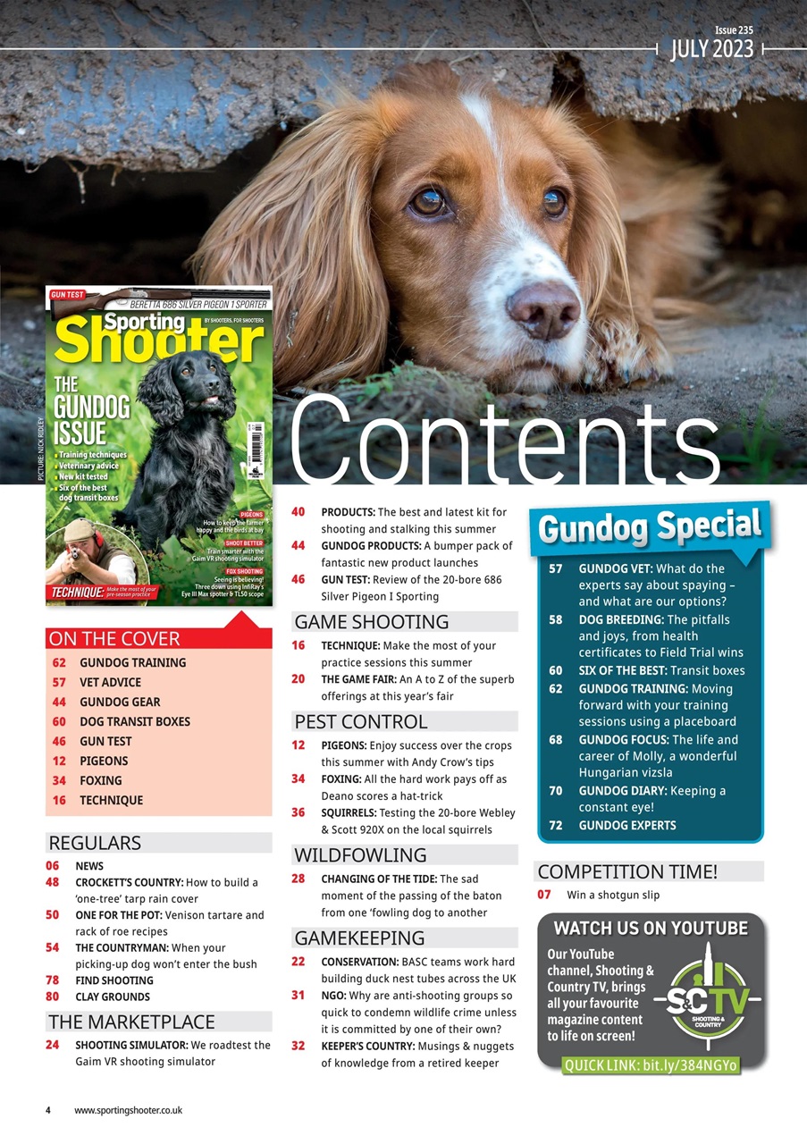 Sporting Gun Preview Pages