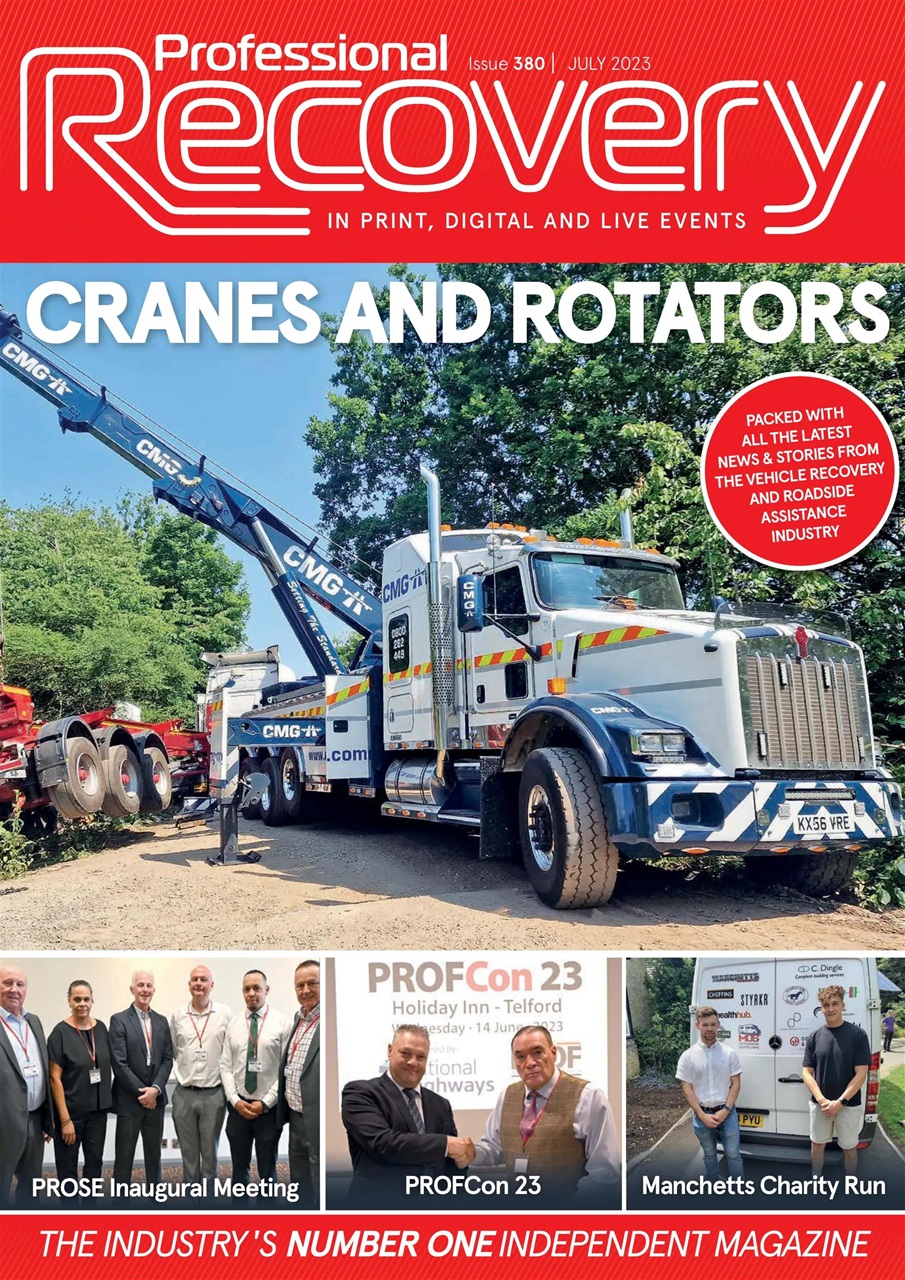 Professional Recovery Magazine Preview Pages