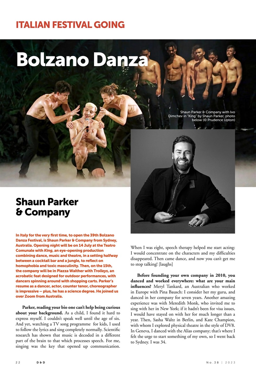 DANZA&DANZA International Preview Pages