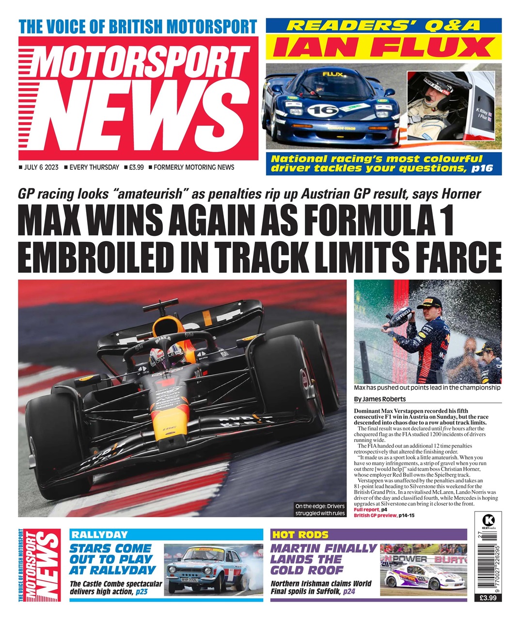 Motorsport News Preview Pages
