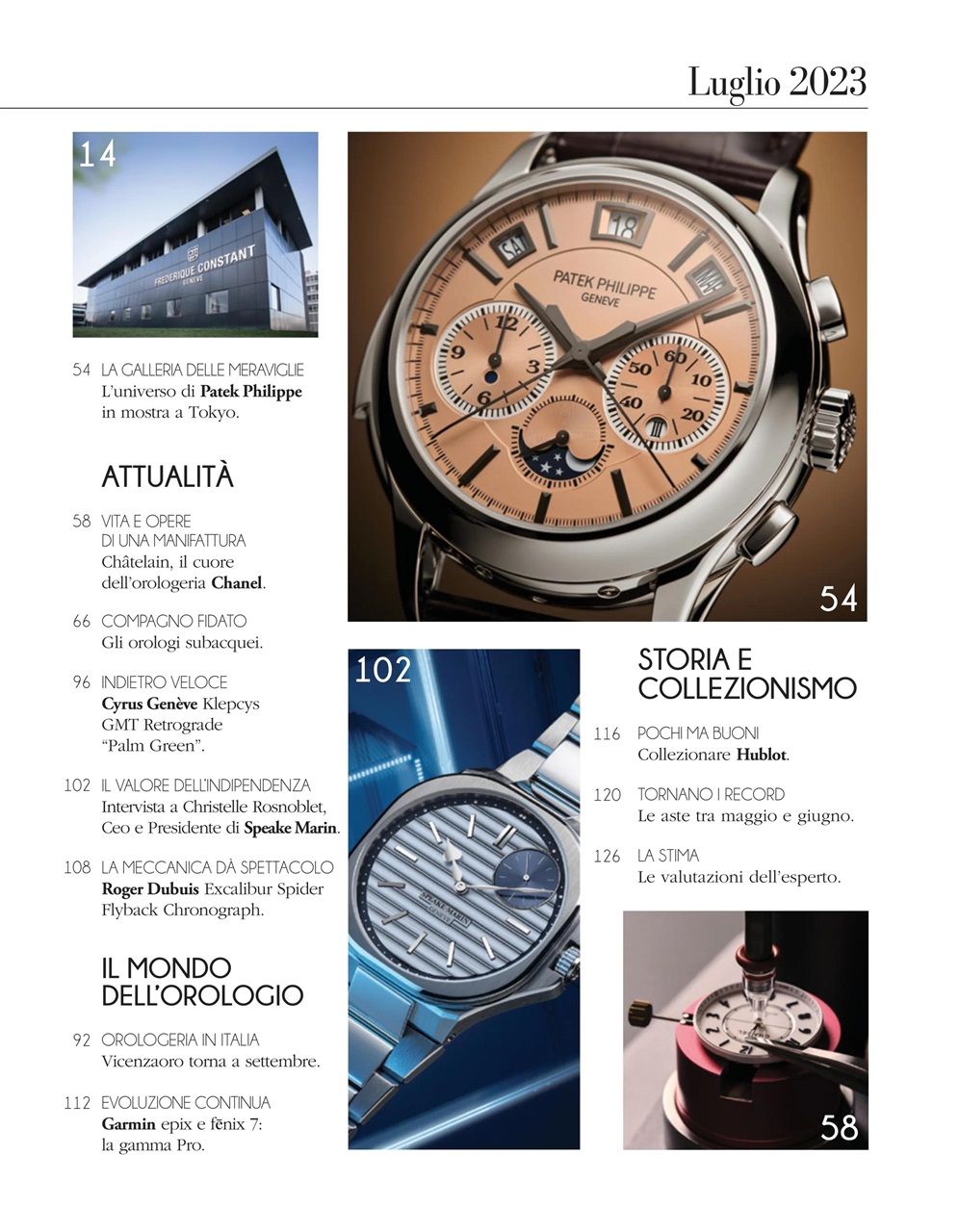L'Orologio Preview Pages