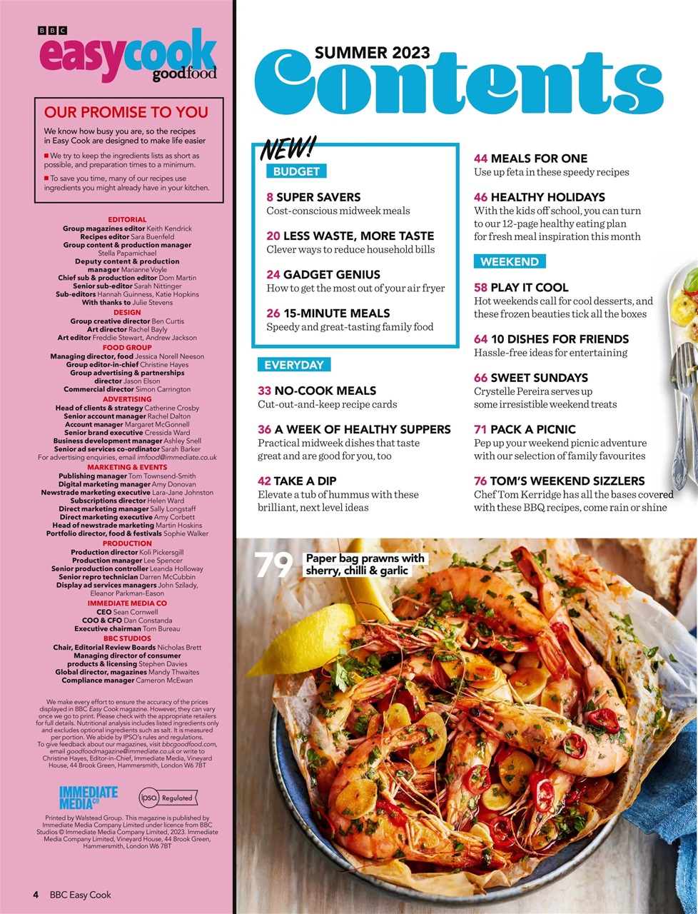 Easy Cook Magazine Preview Pages