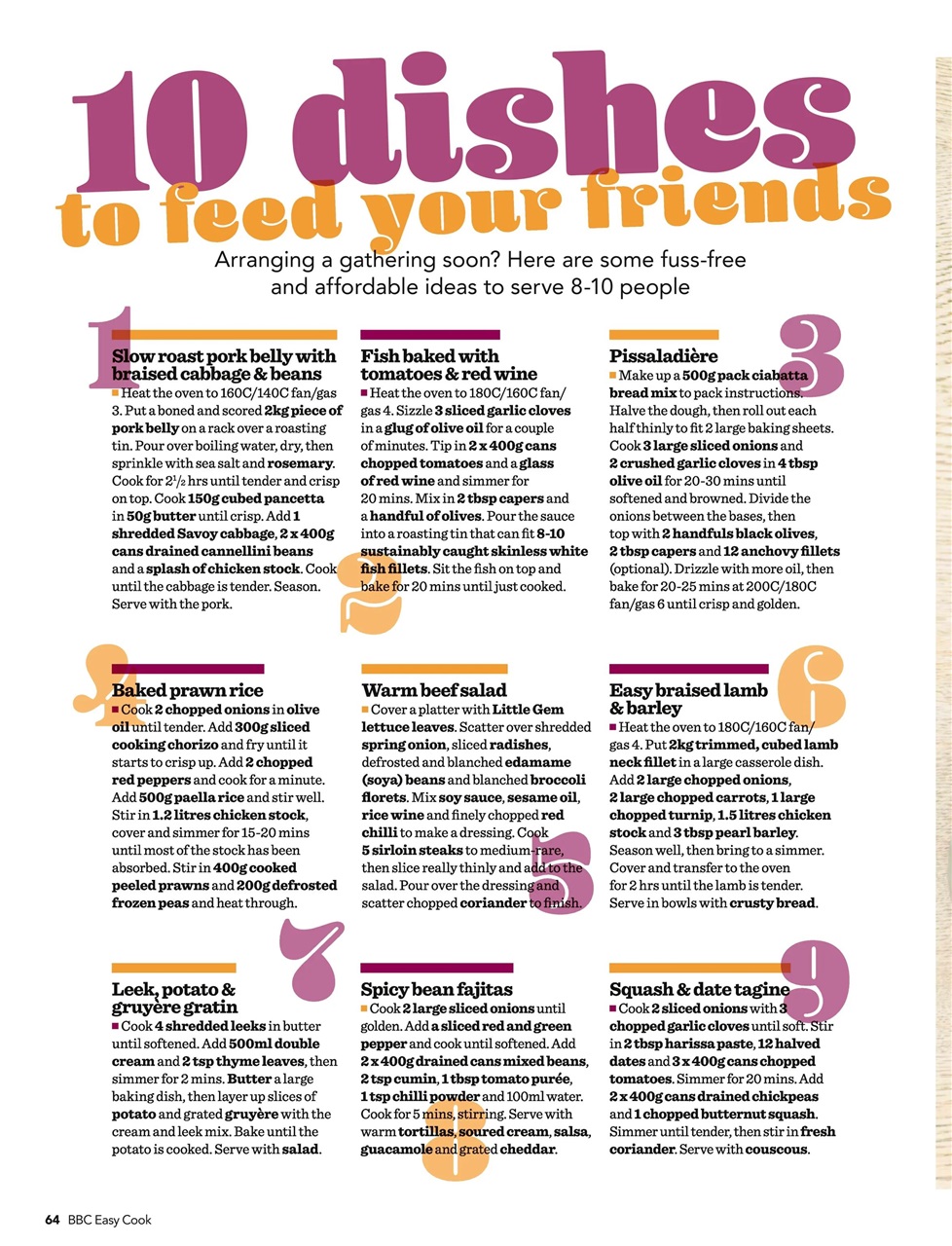 Easy Cook Magazine Preview Pages