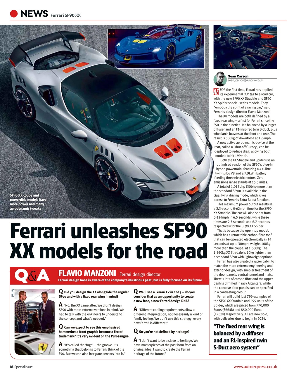 Auto Express Preview Pages