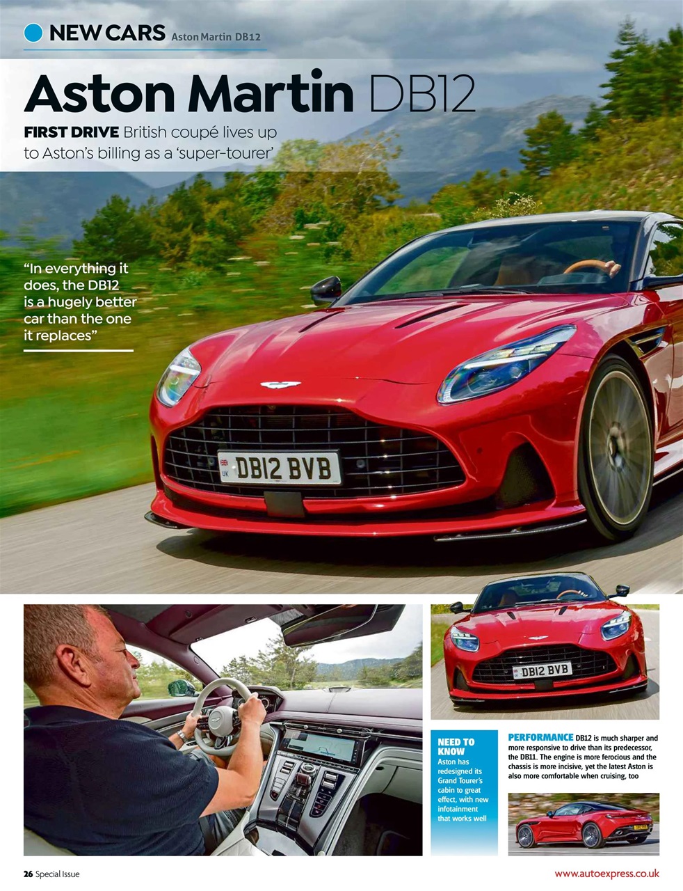 Auto Express Preview Pages