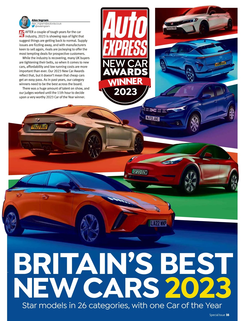 Auto Express Preview Pages