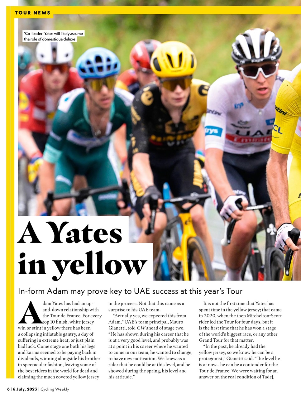 Cycling Weekly Preview Pages