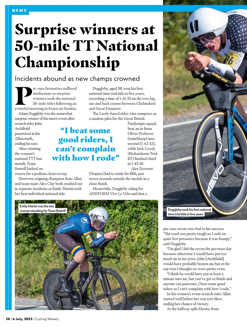 Cycling Weekly Preview Pages