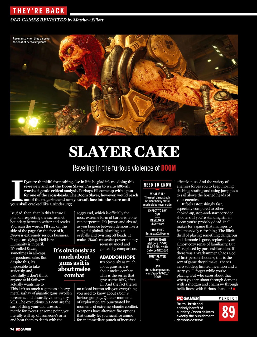 PC Gamer (US Edition) Preview Pages