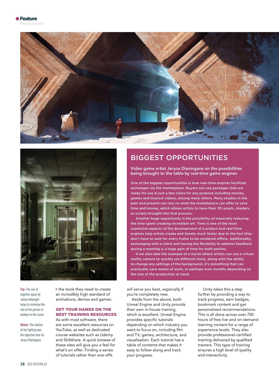 3D World Preview Pages