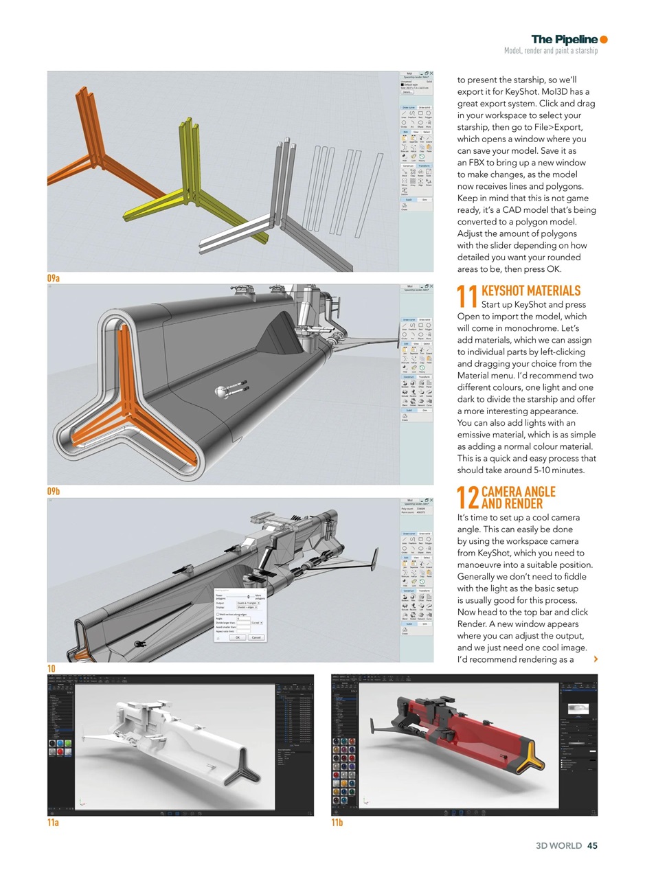 3D World Preview Pages