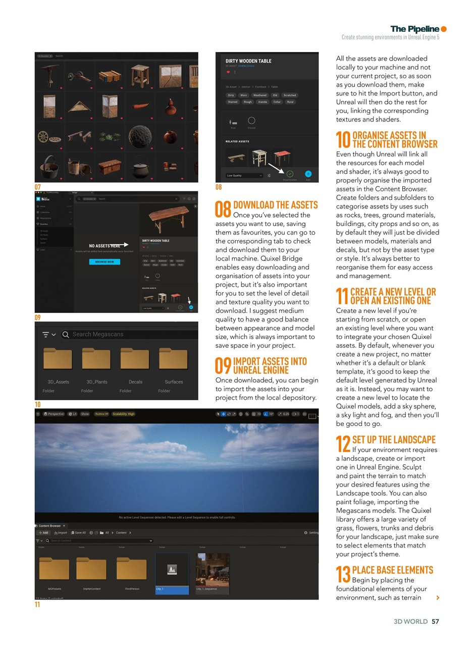3D World Preview Pages
