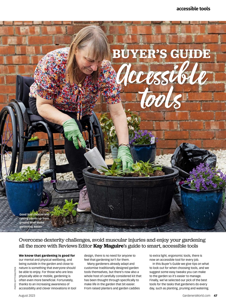 BBC Gardeners’ World Magazine Preview Pages