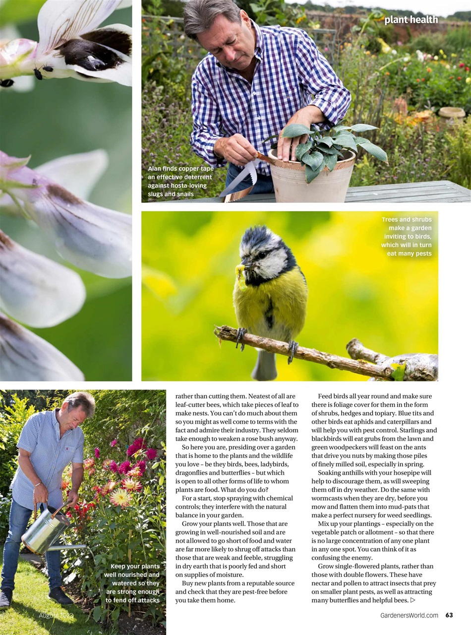 BBC Gardeners’ World Magazine Preview Pages