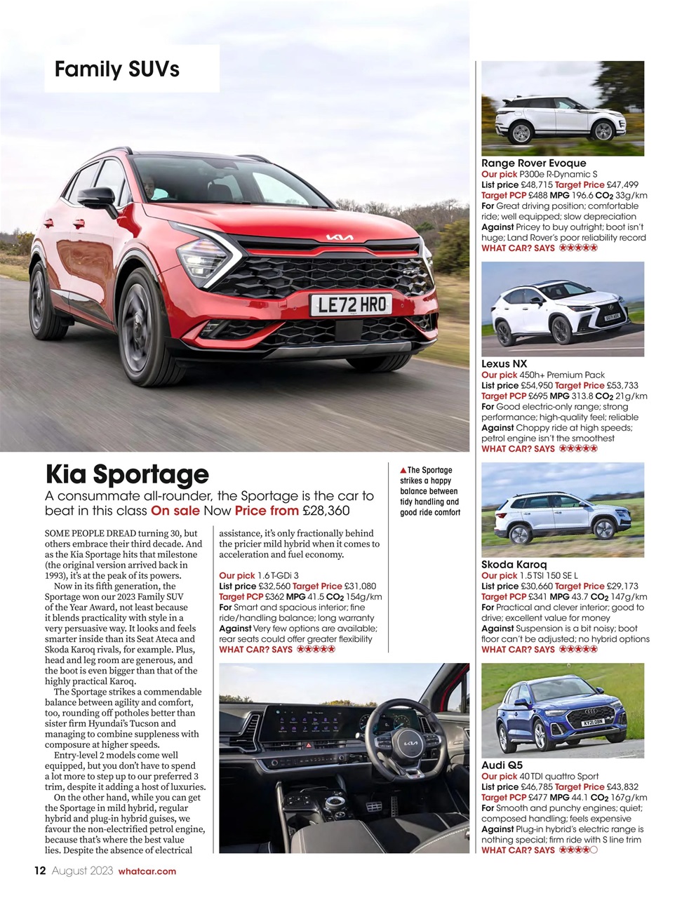 What Car? Preview Pages