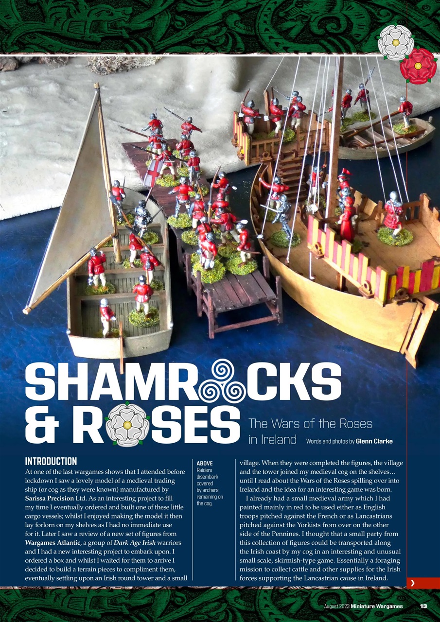Miniature Wargames Preview Pages