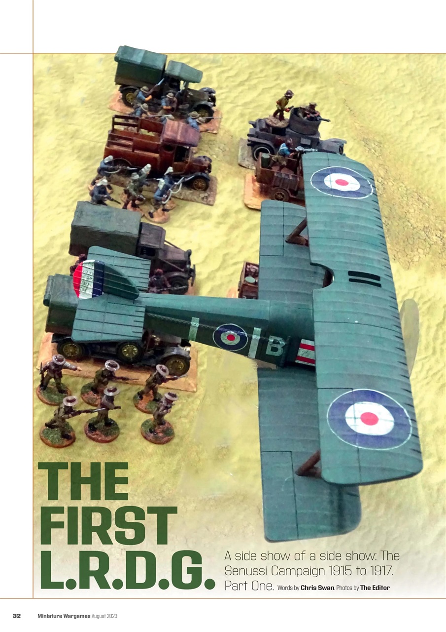 Miniature Wargames Preview Pages
