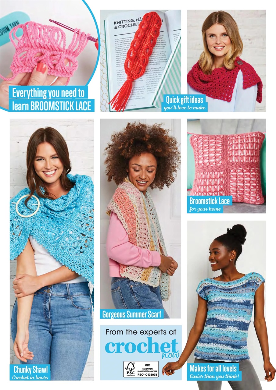 Crochet Now Magazine Preview Pages