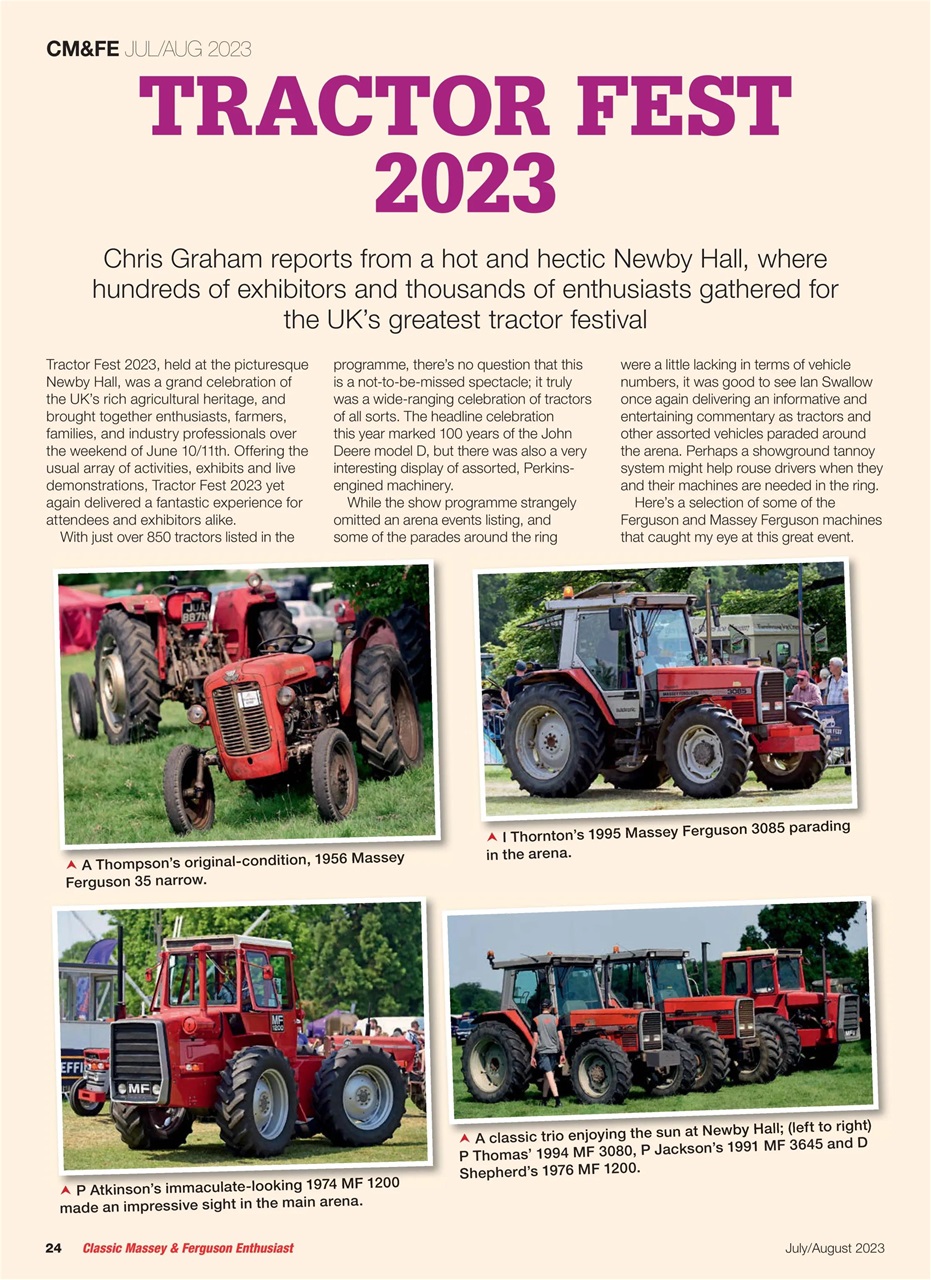 Classic Massey Preview Pages