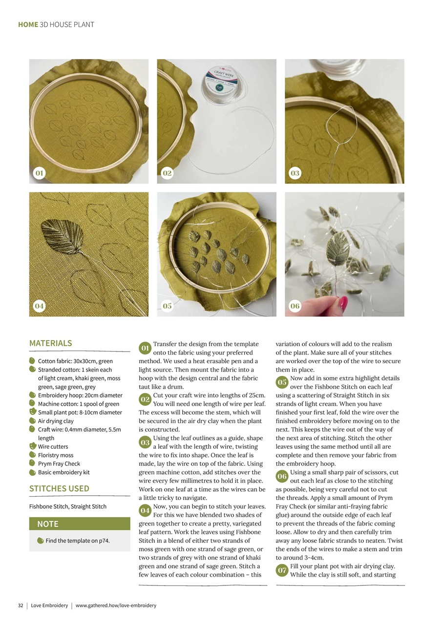 Love Embroidery Preview Pages