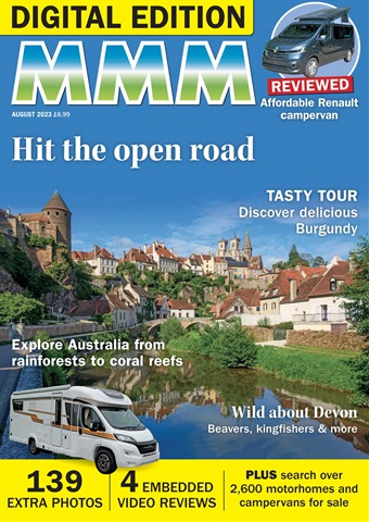 MMM magazine issue Hit The Open Road - August 2023