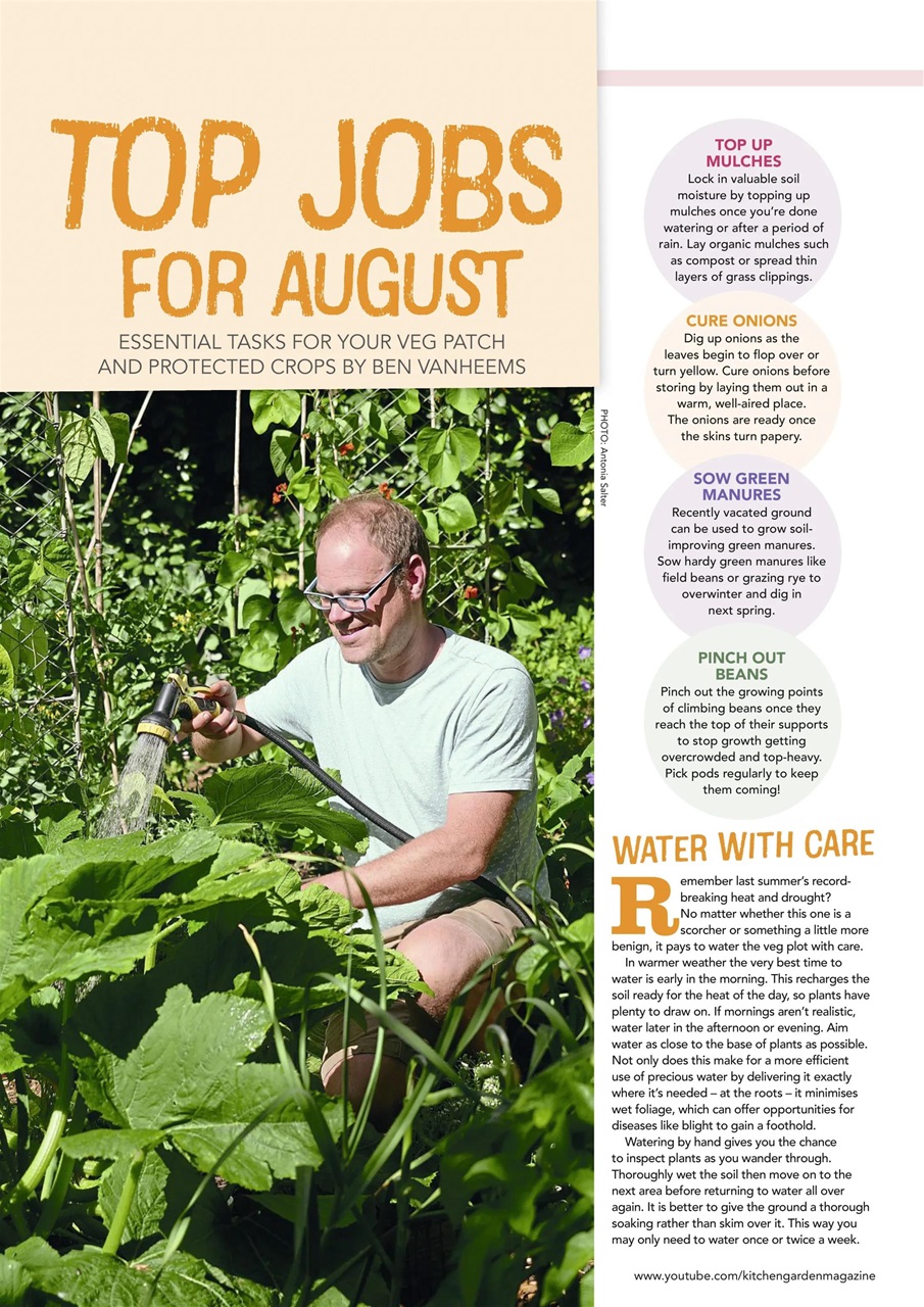 Kitchen Garden Magazine Preview Pages