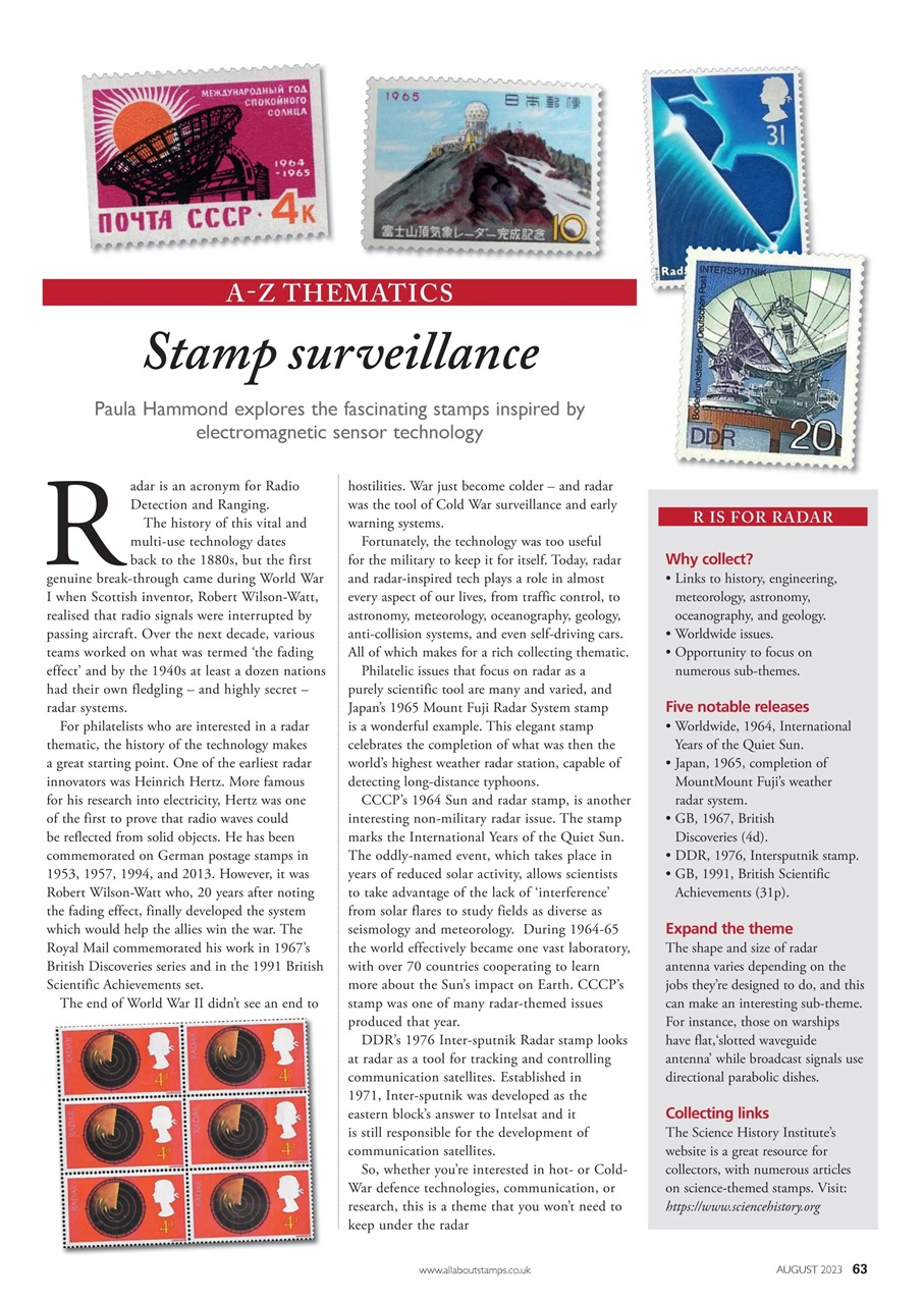 Stamp Collector Preview Pages
