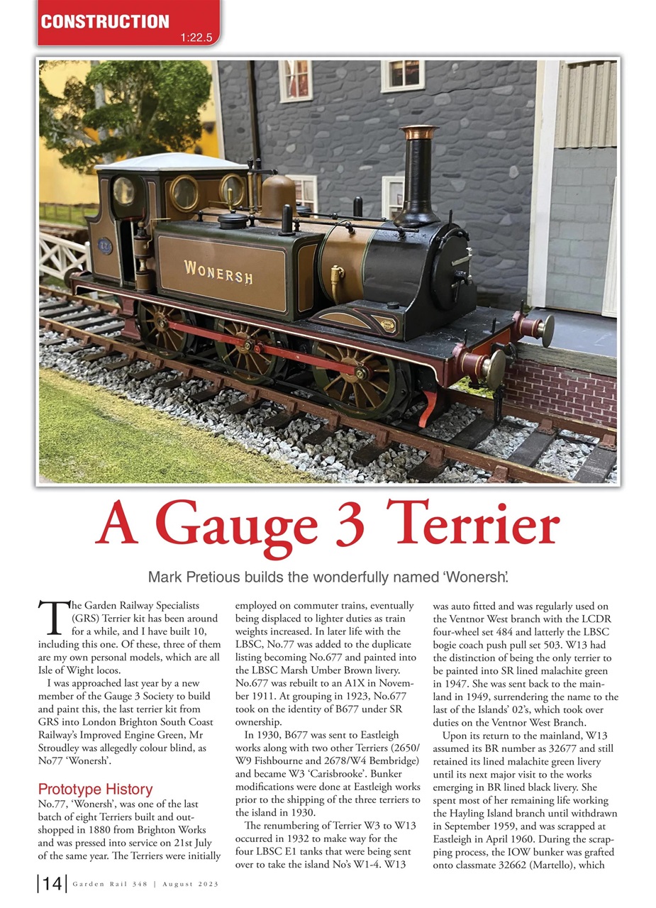 Garden Rail Preview Pages