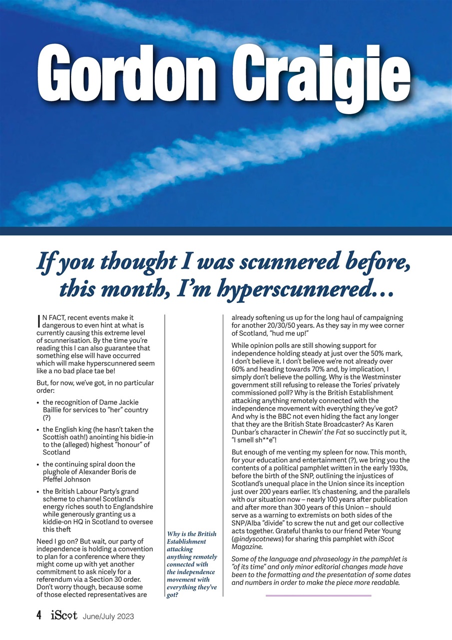 iScot Magazine Preview Pages