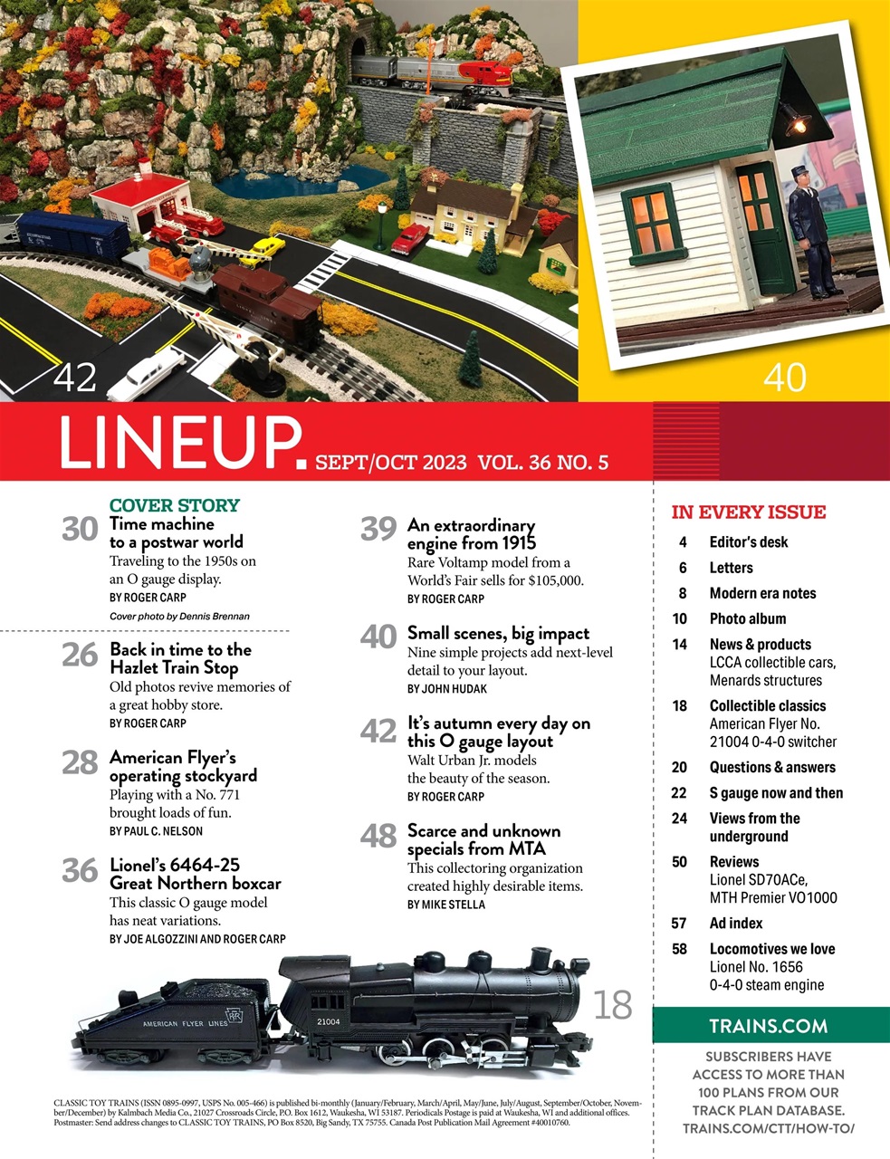 Classic Toy Trains Preview Pages