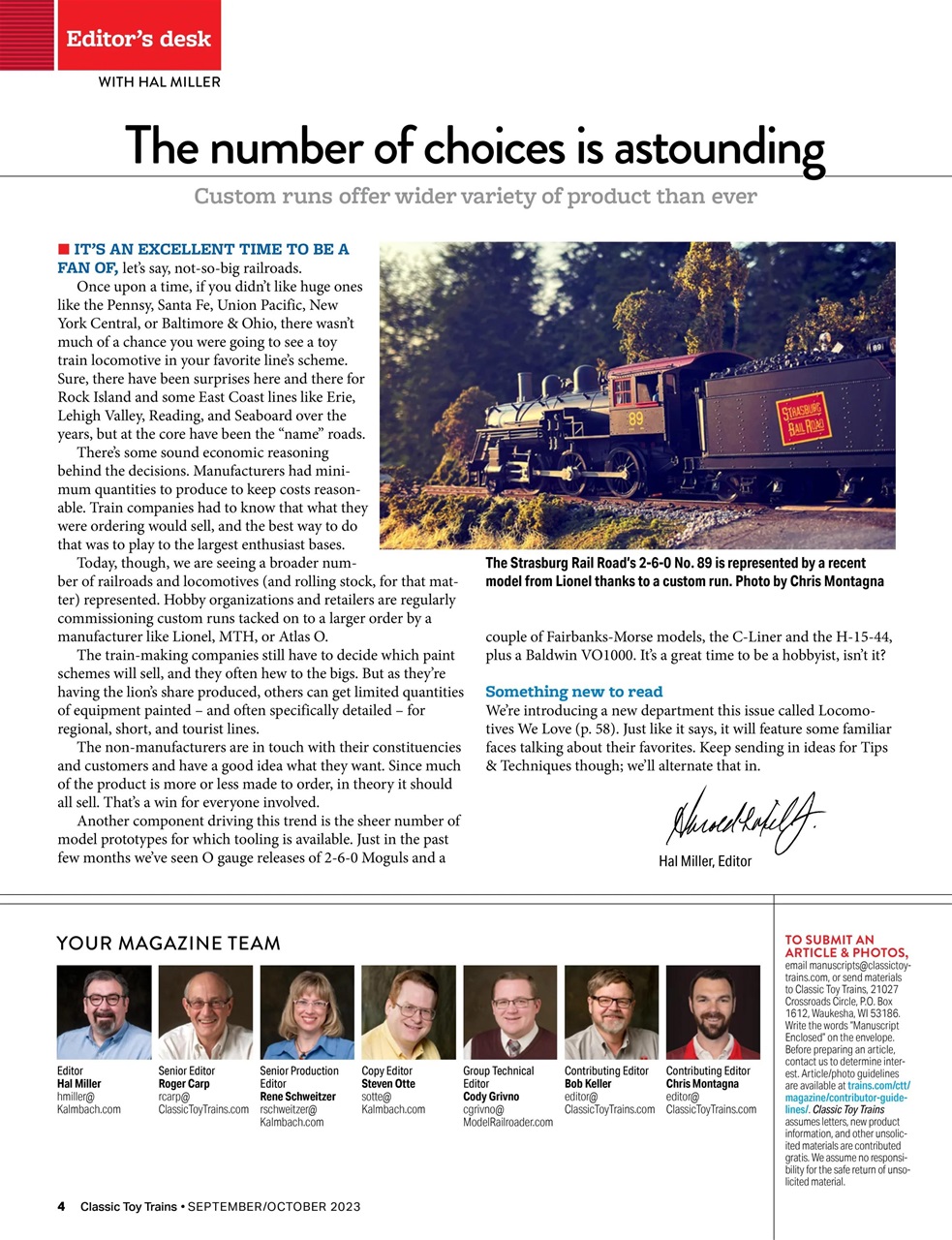 Classic Toy Trains Preview Pages