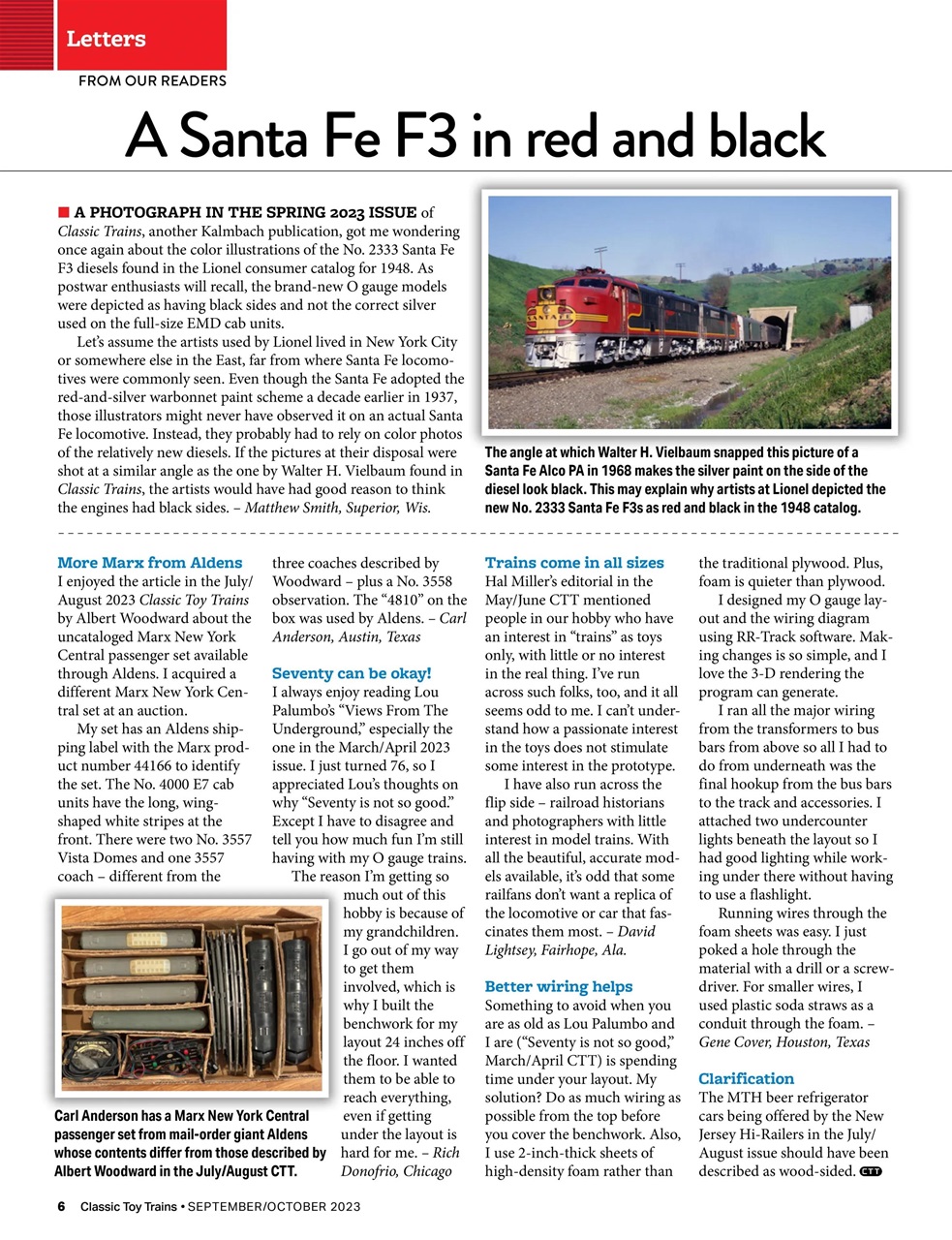 Classic Toy Trains Preview Pages