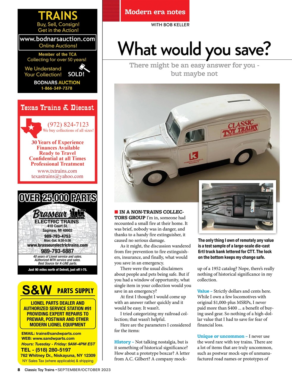 Classic Toy Trains Preview Pages