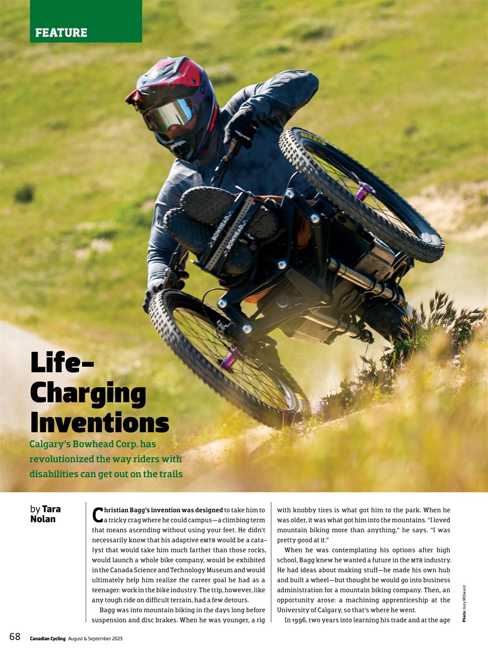 Canadian Cycling Magazine Preview Pages