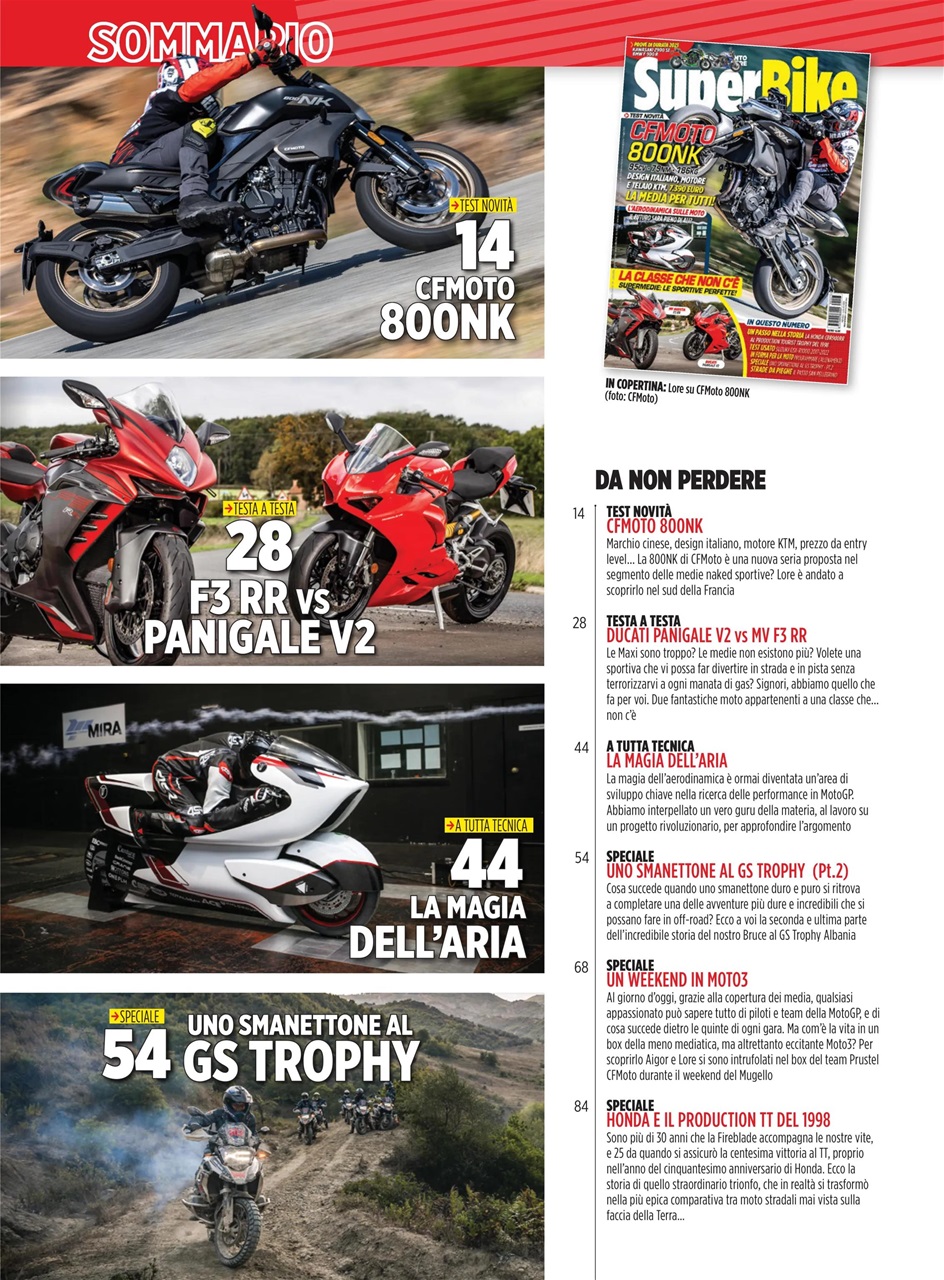 Superbike Italia Preview Pages
