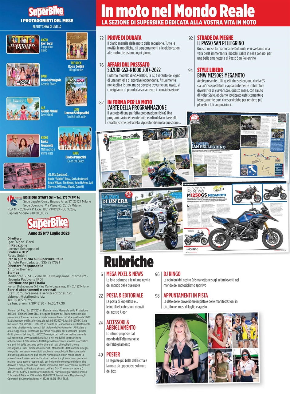 Superbike Italia Preview Pages