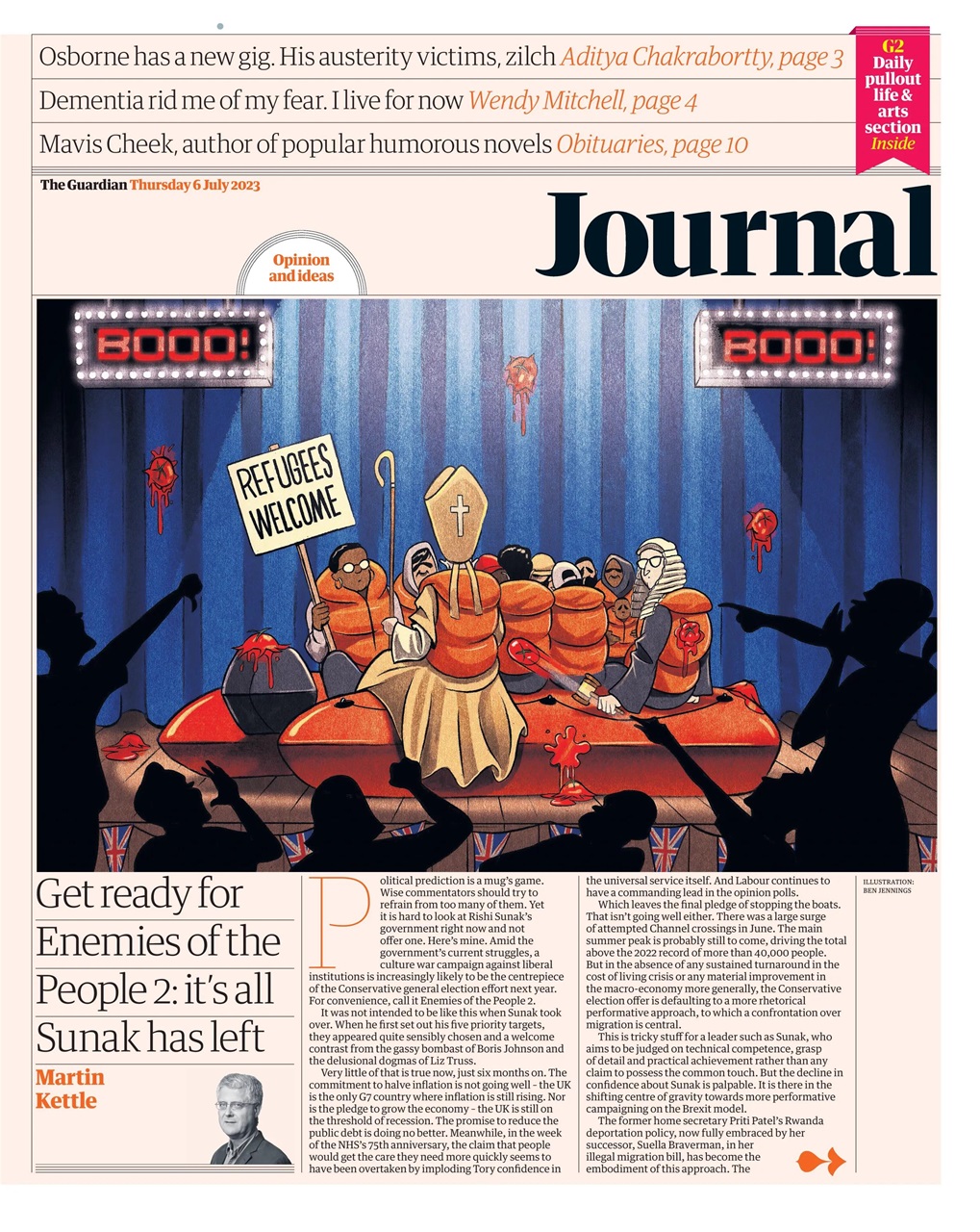 The Guardian Newspaper Preview Pages