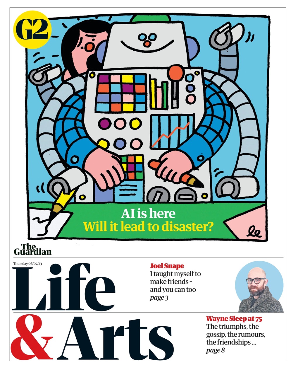 The Guardian Newspaper Preview Pages