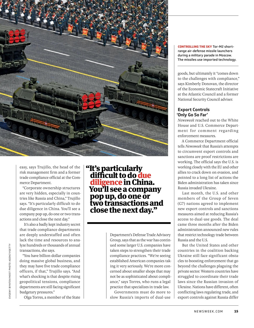 Newsweek International Preview Pages