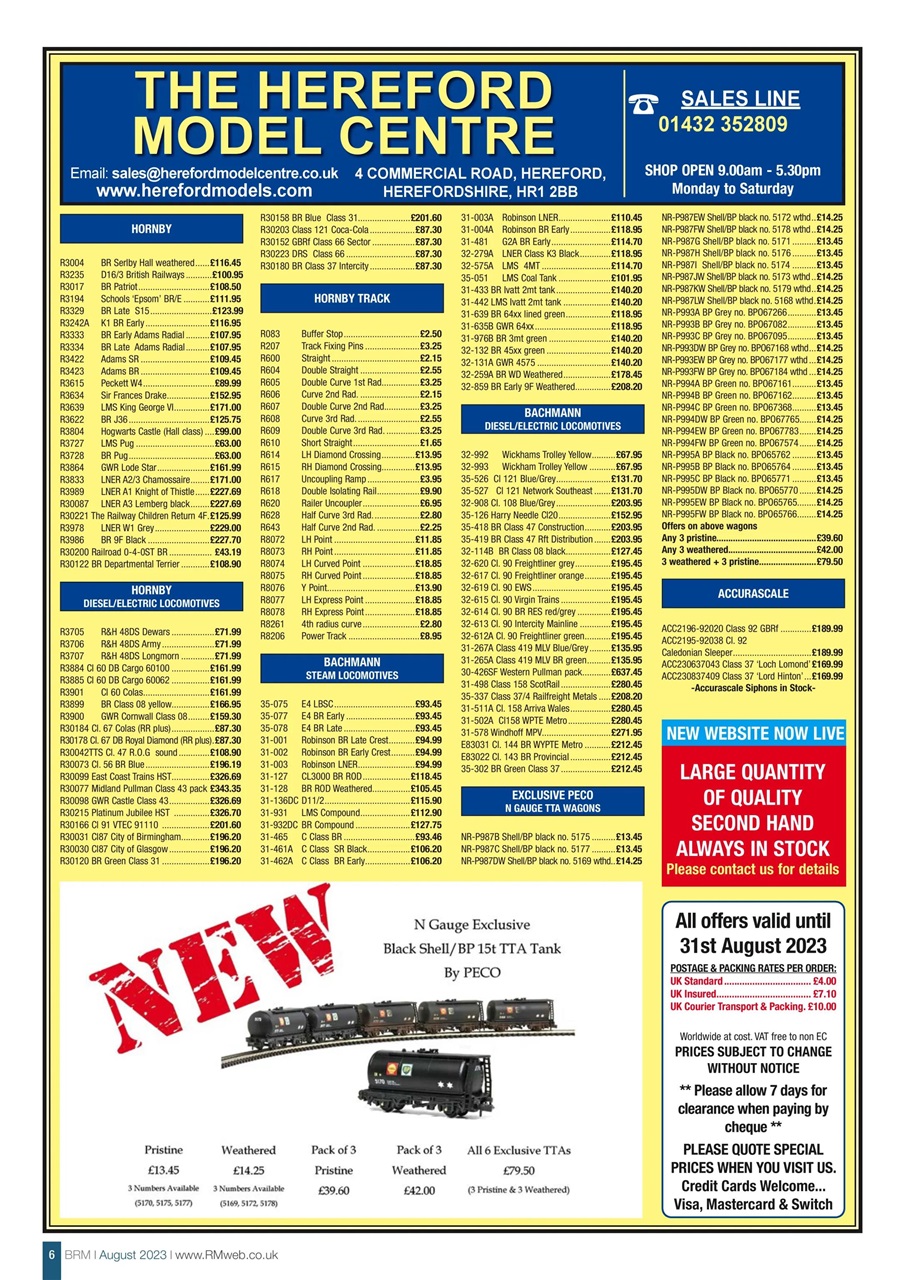 British Railway Modelling (BRM) Preview Pages